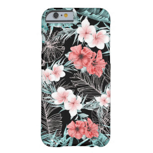 Rose Gold Tropical Botanical Island Paradise Chic Barely There iPhone 6 Case