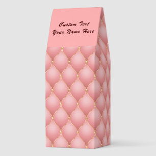 Rose Gold Tufted Roasted Coffee with Custom Text