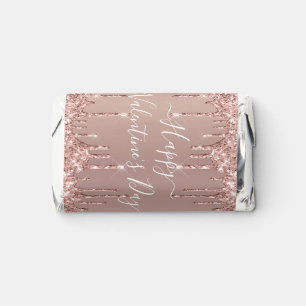 Rose Gold Valentine's Day Hershey's Miniatures