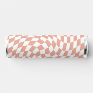 Rose Gold Wedding Collection Check Checkered    Breath Savers® Mints