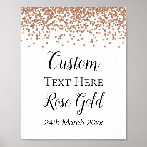 Rose Gold Welcome Sign _ Bridal  Baby Shower Sign