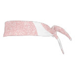 Rose Gold White Large Cow Spots Animal Pattern Tie Headband at Zazzle