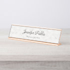 Rose Gold White Marble Modern Elegant Template