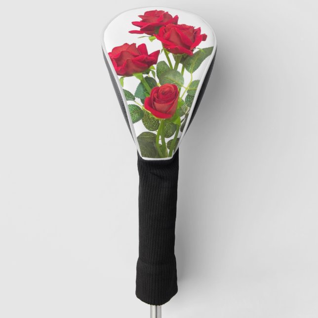 Rose Golf Head Covers (Front)