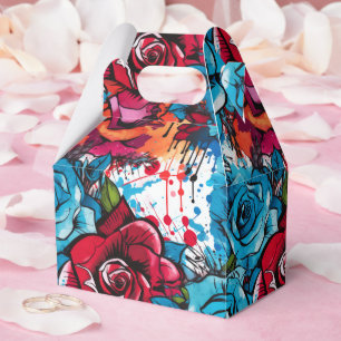 Rose Graffiti Urban Streetwear  Favor Boxes