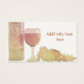 Rose Grape Wine Template (Back)