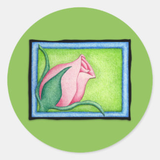 Rose green Sticker