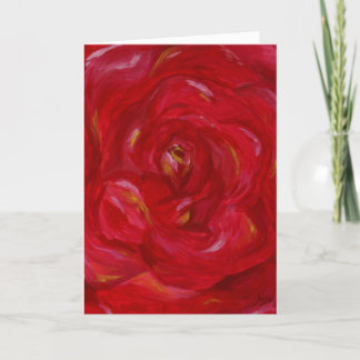 "Rose" Greeting Card