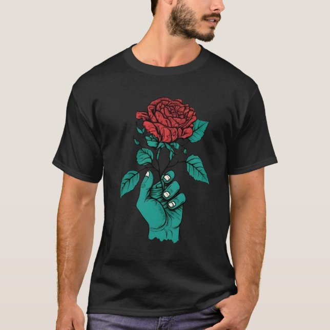 Rose growing inside me T-Shirt (Front)