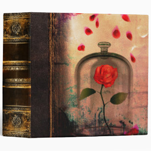 Rose Grunge Fairytale Antique Book Binder