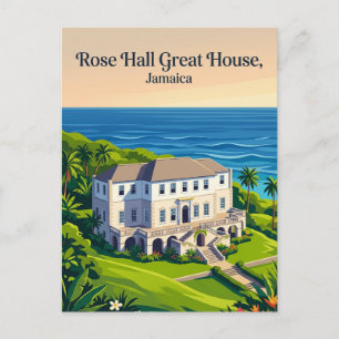 Rose Hall Great House Jamaica Postcard