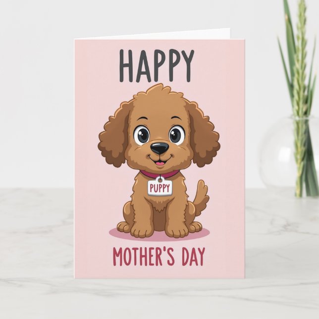 Rose Happy Mothers Day Card (Front)