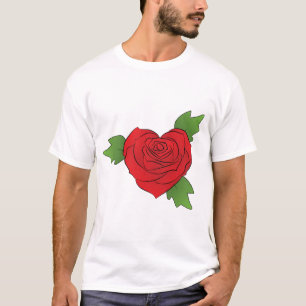 Rose heart T-Shirt