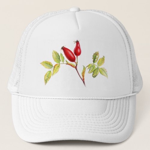 Rose hip fine art hat