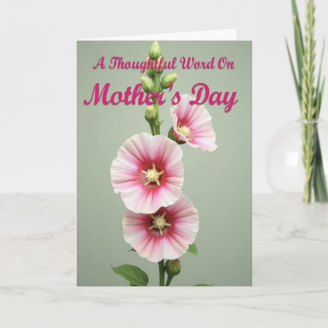 Rose Hues Mothers Day Card (Front)