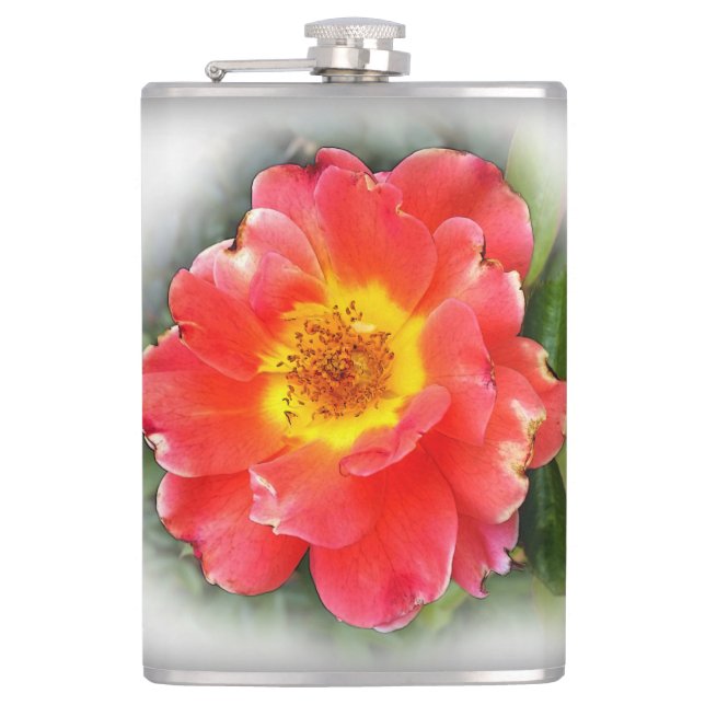 Rose in autumn flask (Front)