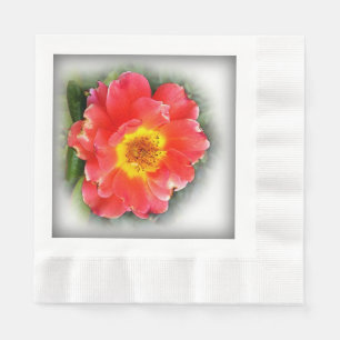 Rose in autumn napkins