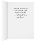 Rose in Black and White Cards (Inside (Right))