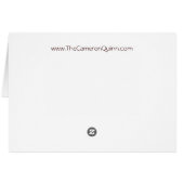Rose in Sepia Cards (Back Horizontal)