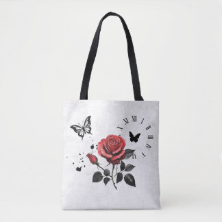 Rose, Ink & Time  Tote Bag