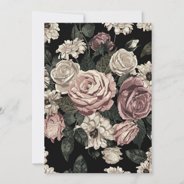 rose invitation (Front)