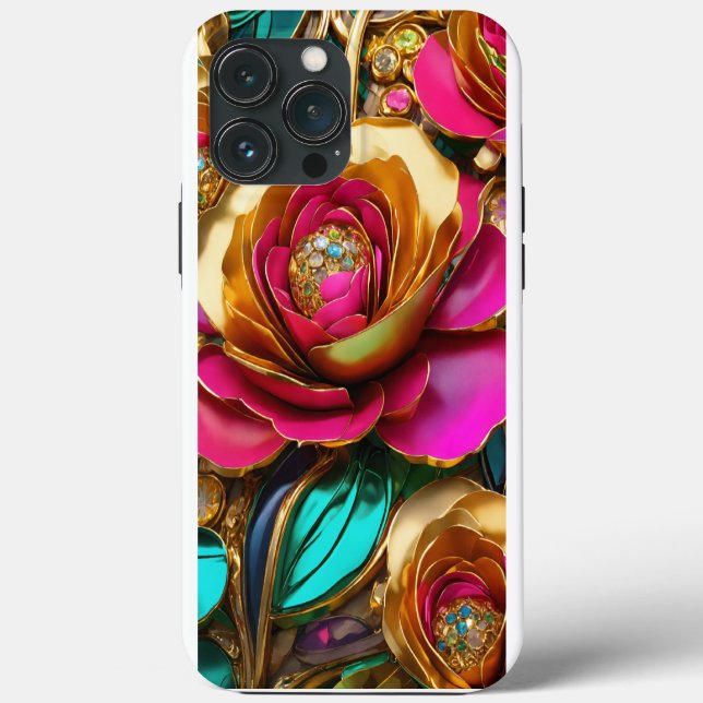 rose iPhone / iPad case (Back)