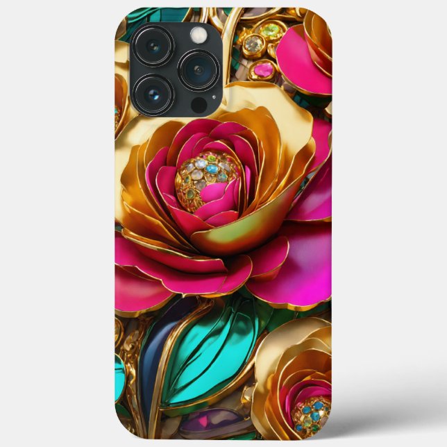 rose iPhone / iPad case (Back)