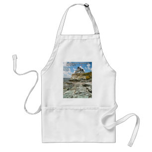 Rose Island Lighthouse, Rhode Island Adult Apron