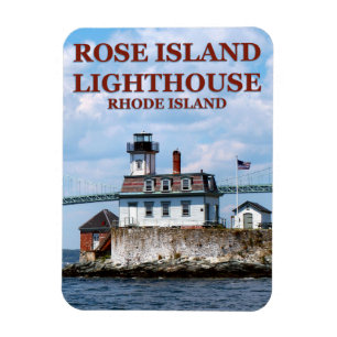 Rose Island Lighthouse, Rhode Island Flexi Magnet