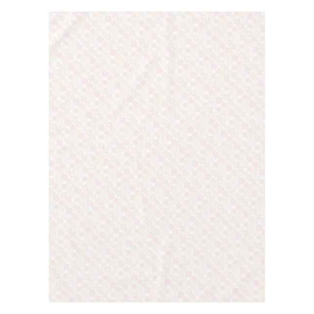 Rose ivory table cloth (Front)
