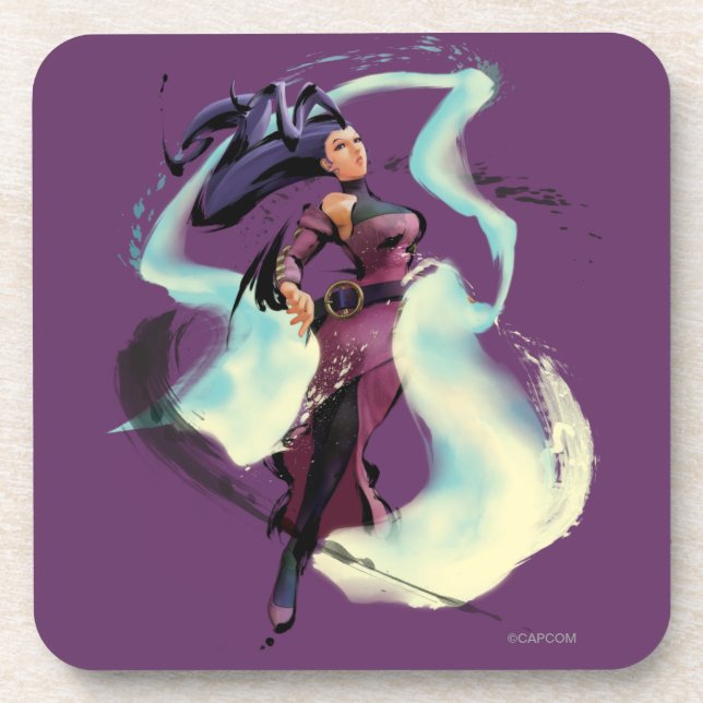 Rose Jump Beverage Coaster (Front)