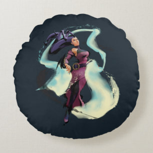 Rose Jump Round Pillow