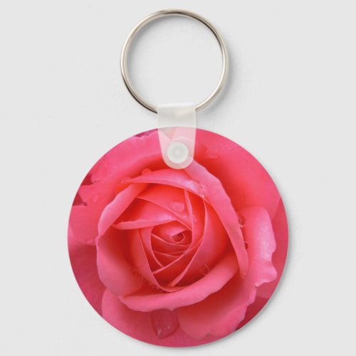 Rose Key Chains Cheeful Red Flower Gifts