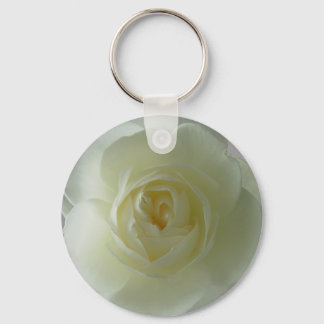 Rose Key Chains Romantic White Flower Gifts