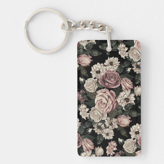 rose keychain (Front)