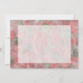 Rose leaves design in red tissue paper (Front)