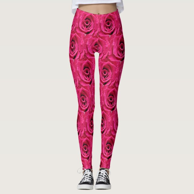 Rose leggings (Front)
