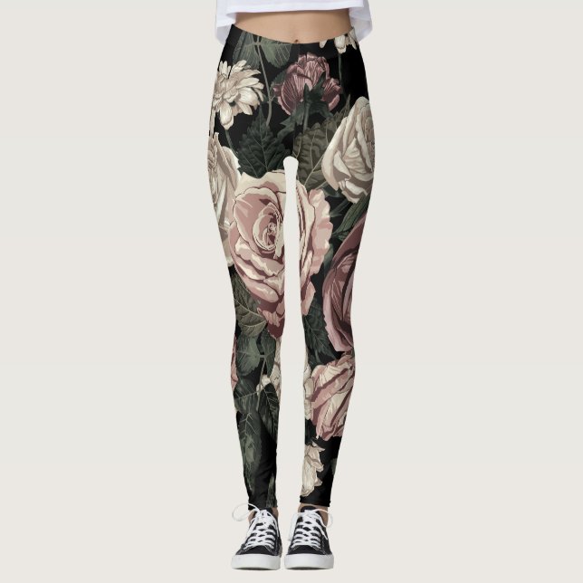rose leggings (Front)