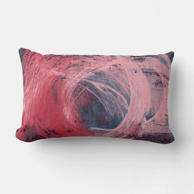 Rose Light I Lumbar Pillow (Front)