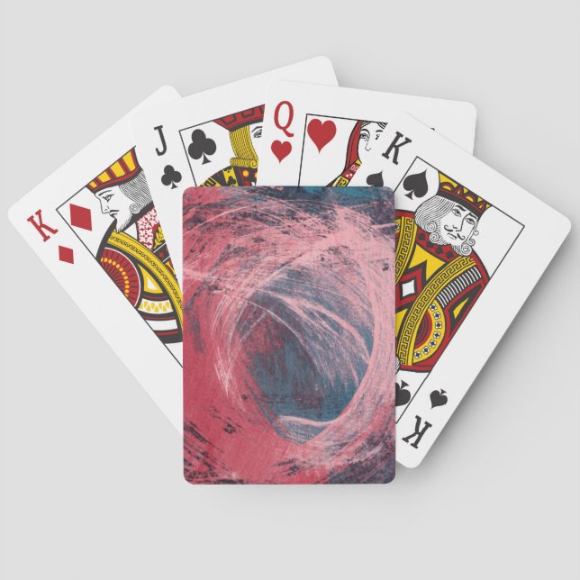 Rose Light I Poker Cards (Back)