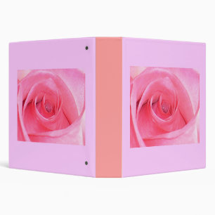 Rose love 3 ring binder
