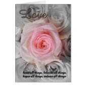 Rose Love Card (Front)