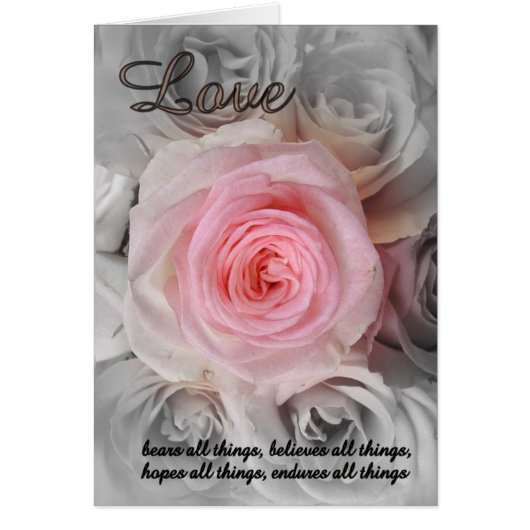 Rose Love Card (Front)
