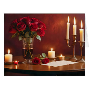 Rose Love Tender Romantic Beautiful Gift Cards