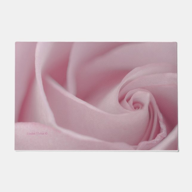Rose Macro Flower  Doormat (Front)