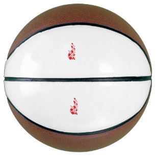 Rose Madder, Thunderbird floral design Basketball