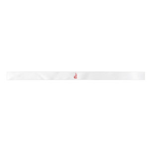 Rose Madder, Thunderbird floral design Satin Ribbon