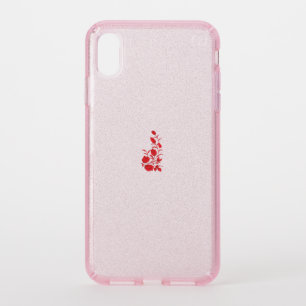 Rose Madder, Thunderbird floral design Speck iPhone XS Max Case