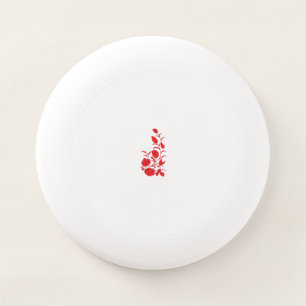 Rose Madder, Thunderbird floral design Wham-O Frisbee