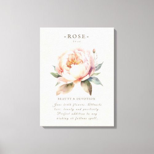 Rose Magic Canvas Print